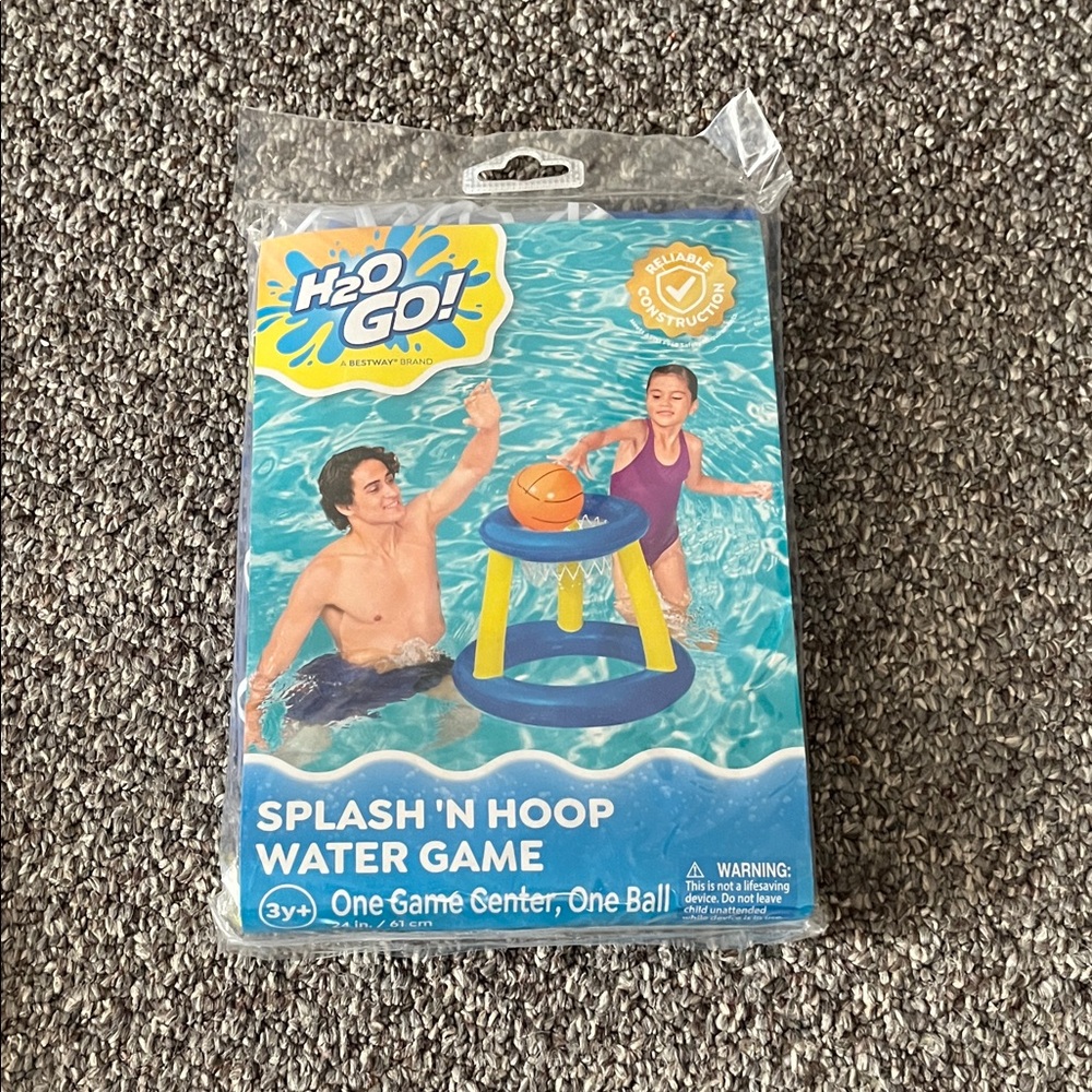 Splash and hoop water game